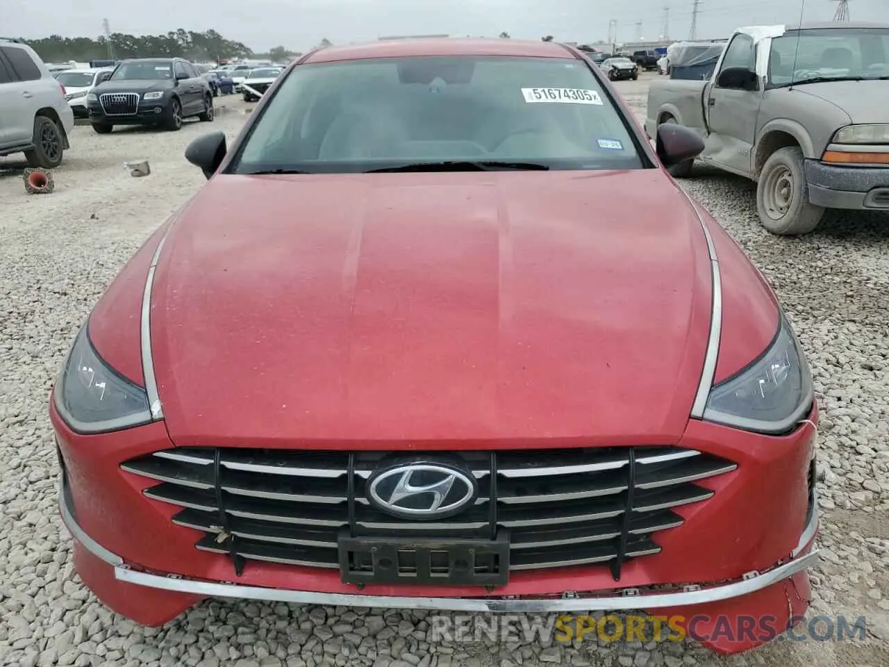 5 Photograph of a damaged car 5NPEG4JAXMH116976 HYUNDAI SONATA 2021