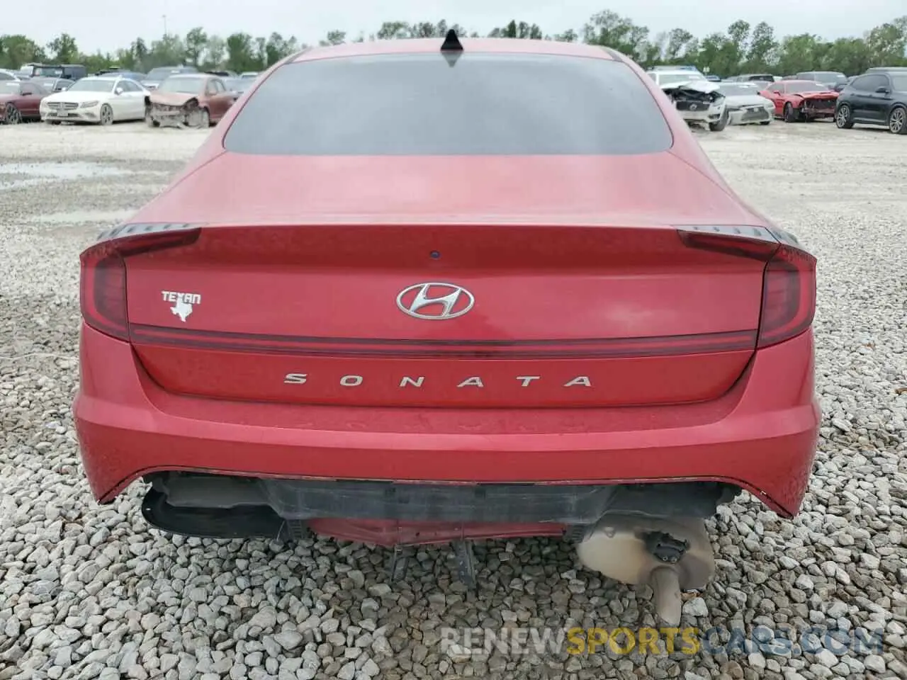 6 Photograph of a damaged car 5NPEG4JAXMH116976 HYUNDAI SONATA 2021