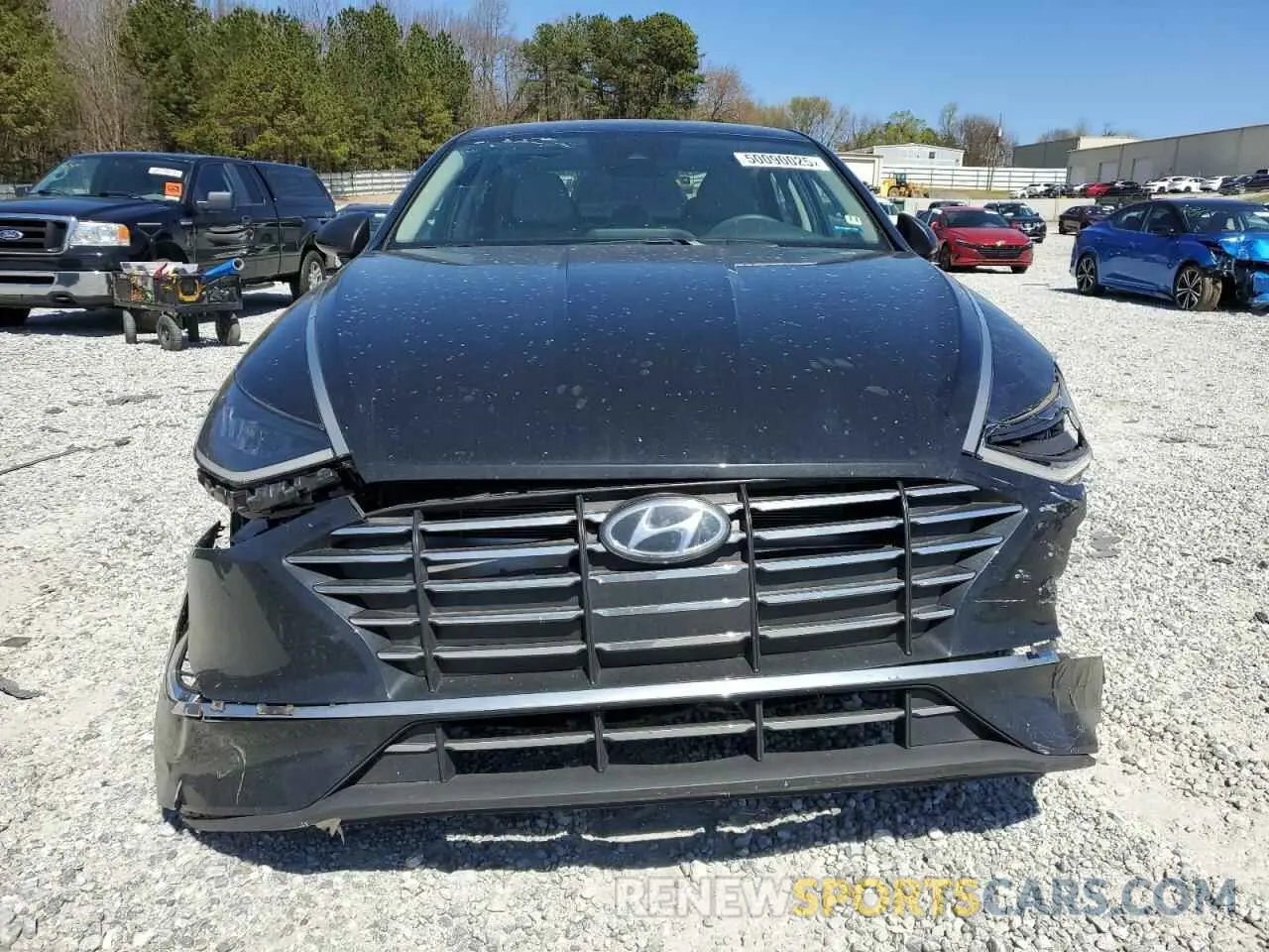 5 Photograph of a damaged car 5NPEG4JAXMH121031 HYUNDAI SONATA 2021