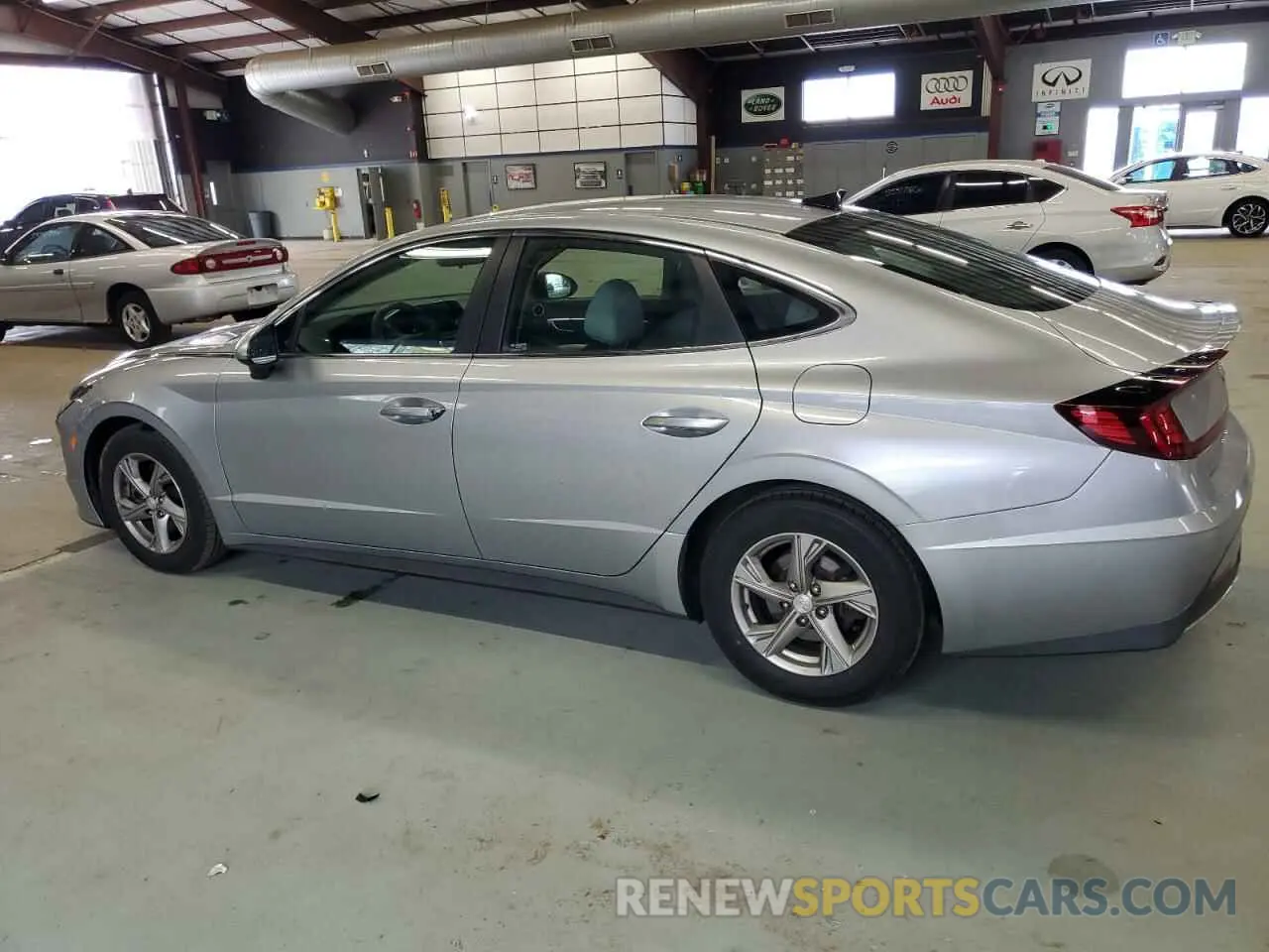 2 Photograph of a damaged car 5NPEG4JAXMH128996 HYUNDAI SONATA 2021