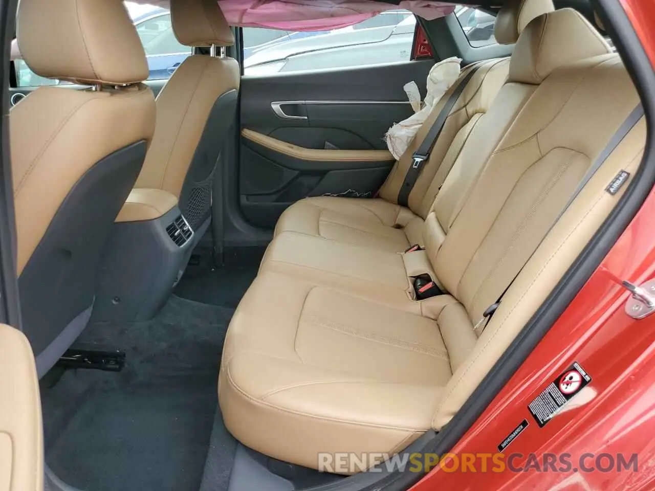 10 Photograph of a damaged car 5NPEH4J20MH090314 HYUNDAI SONATA 2021
