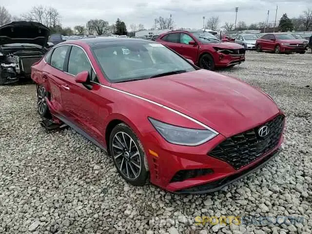 11 Photograph of a damaged car 5NPEH4J20MH090314 HYUNDAI SONATA 2021