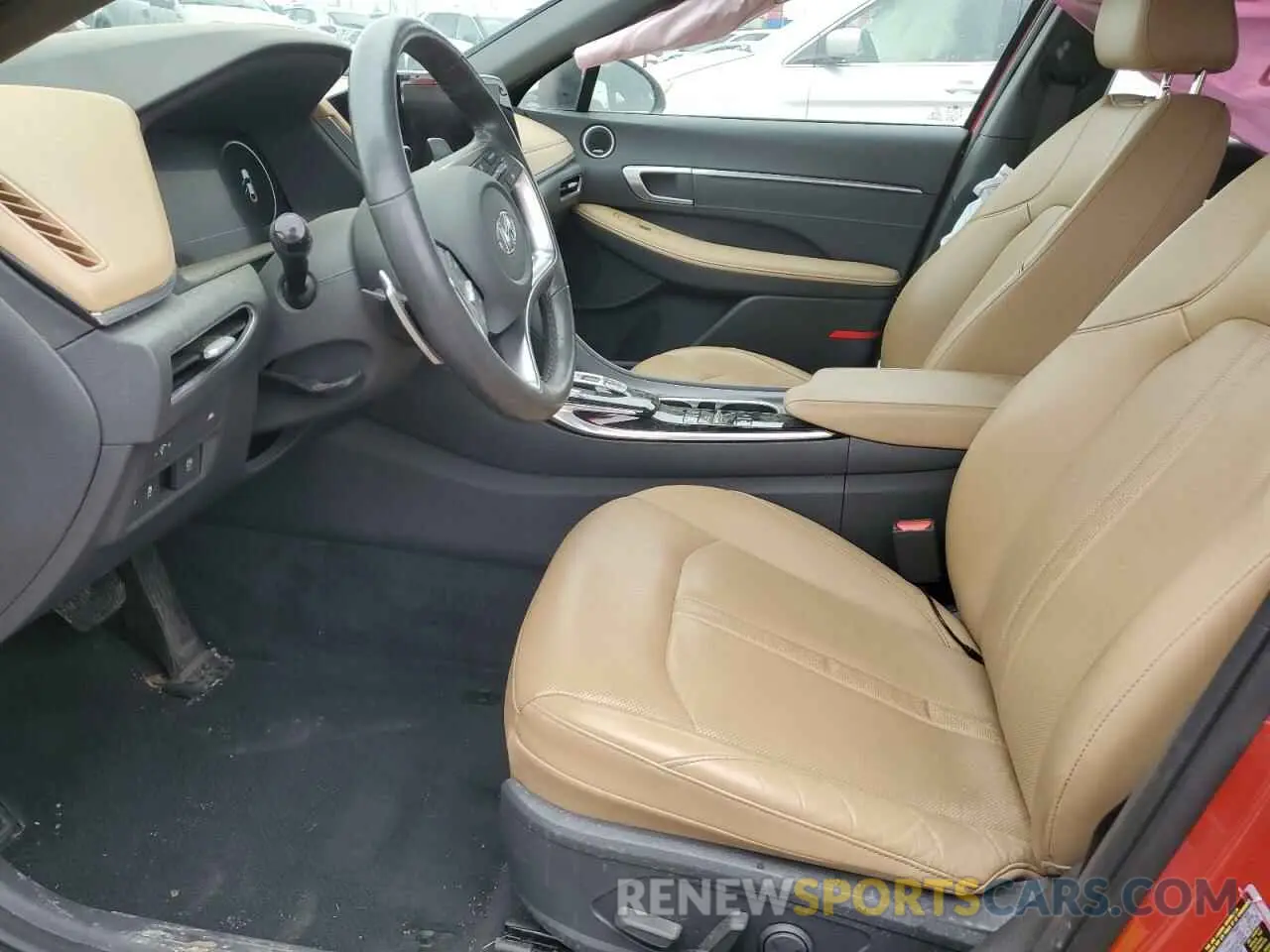7 Photograph of a damaged car 5NPEH4J20MH090314 HYUNDAI SONATA 2021