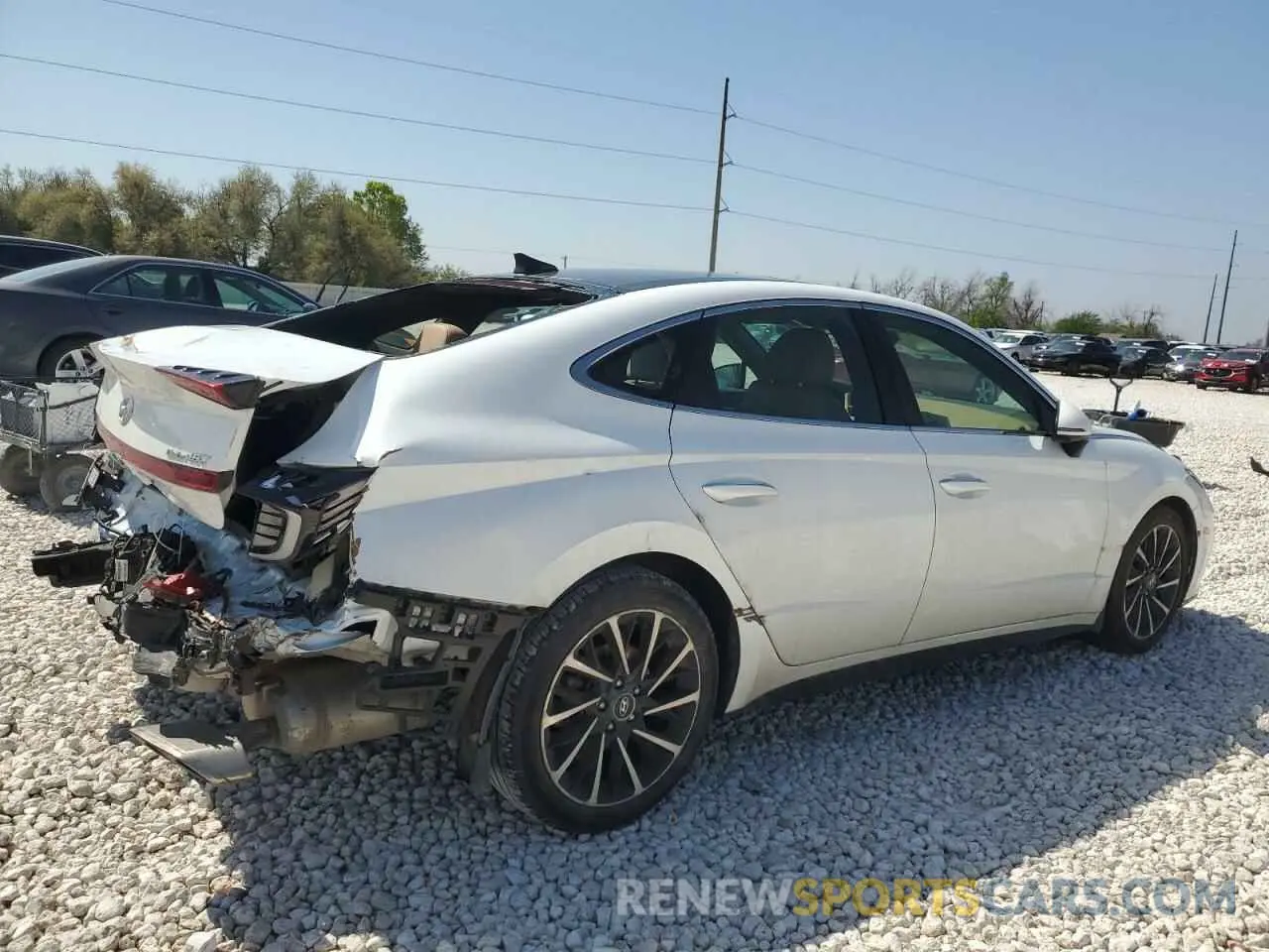 3 Photograph of a damaged car 5NPEH4J20MH097070 HYUNDAI SONATA 2021