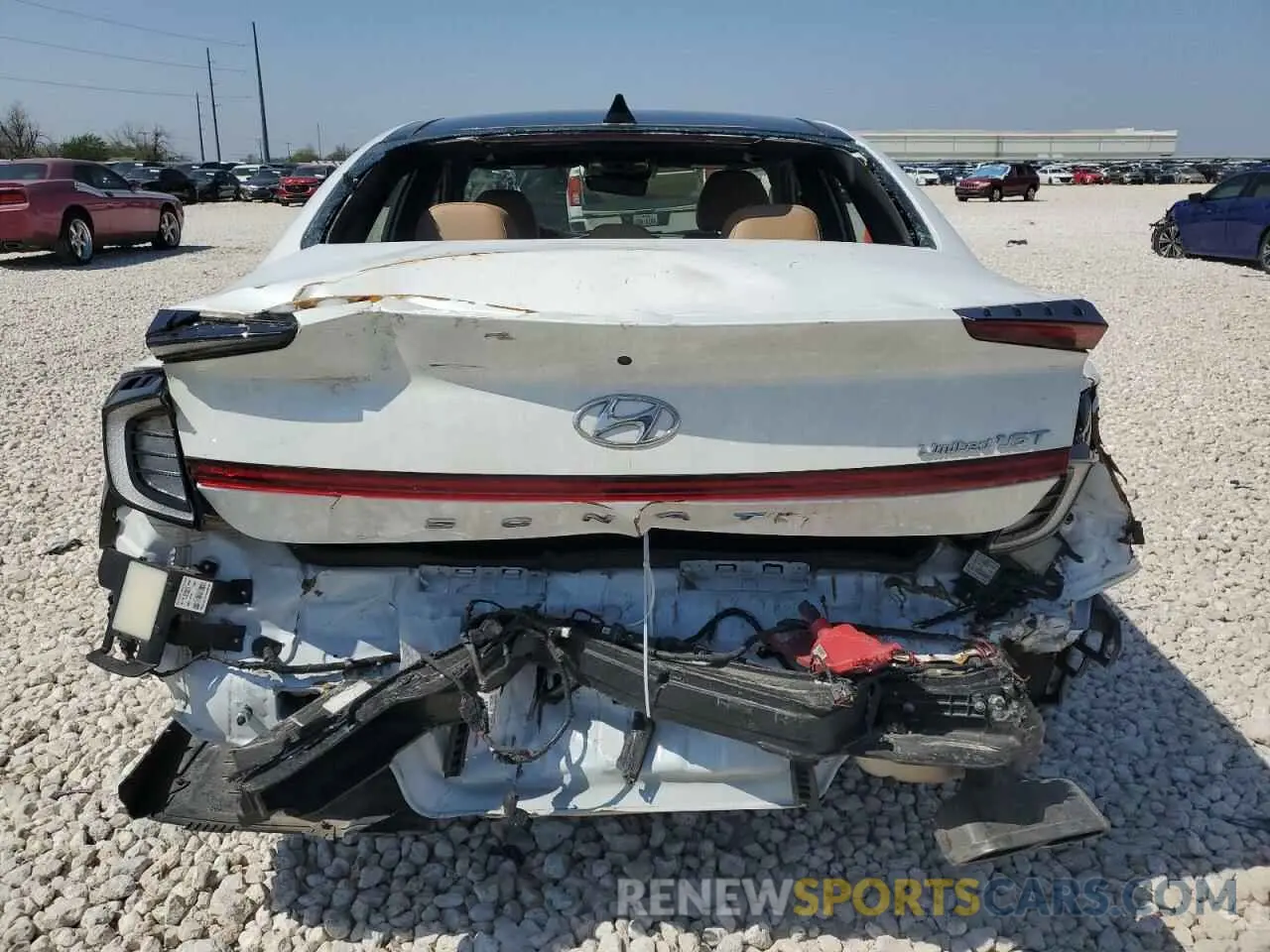 6 Photograph of a damaged car 5NPEH4J20MH097070 HYUNDAI SONATA 2021
