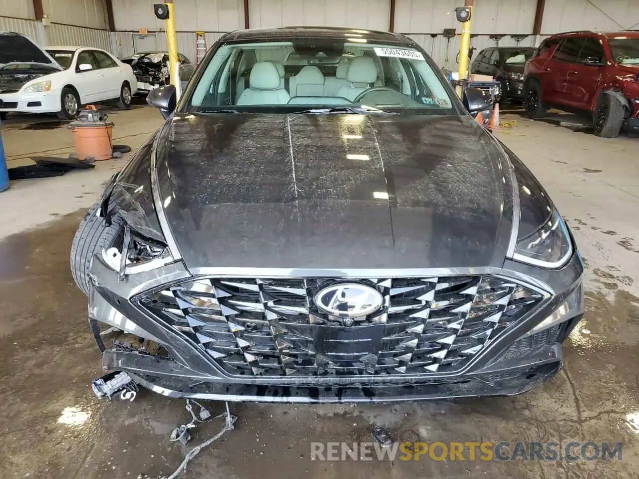 5 Photograph of a damaged car 5NPEH4J20MH111162 HYUNDAI SONATA 2021