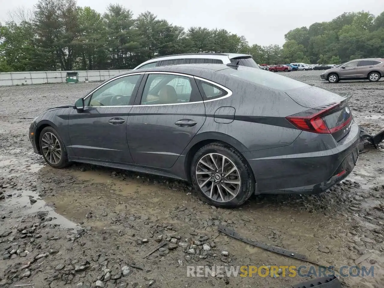 2 Photograph of a damaged car 5NPEH4J23MH087388 HYUNDAI SONATA 2021