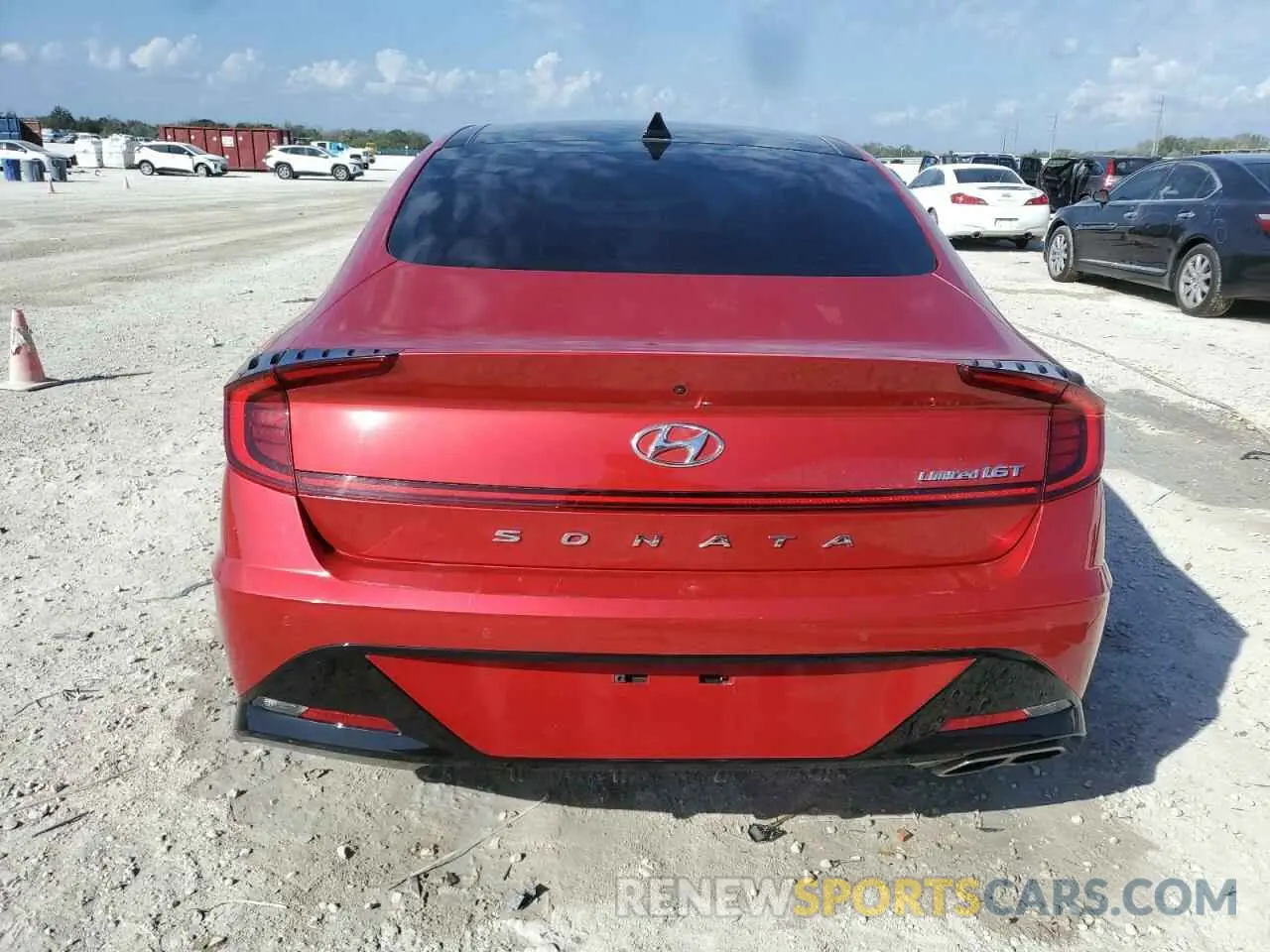 6 Photograph of a damaged car 5NPEH4J23MH091263 HYUNDAI SONATA 2021