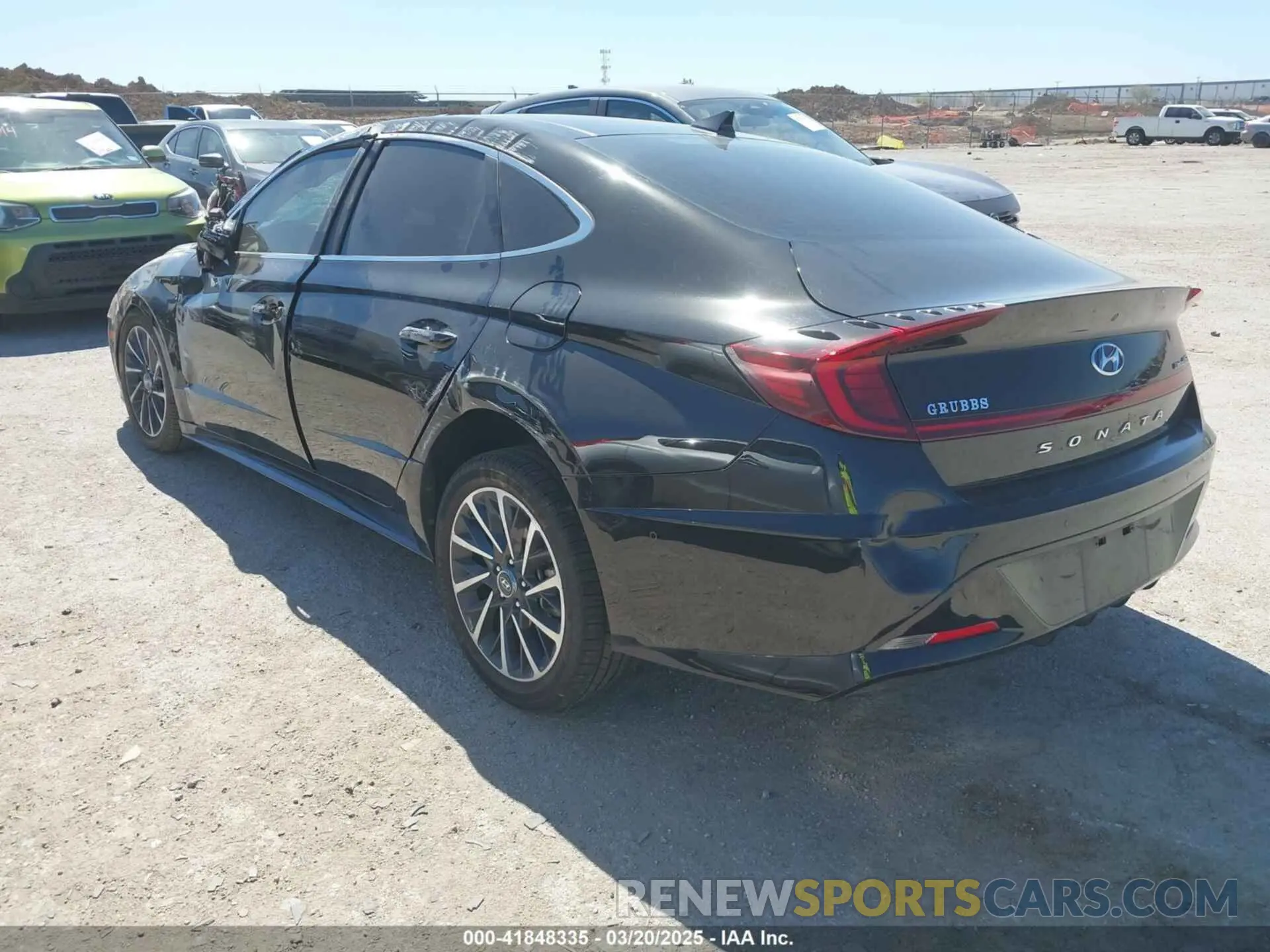 3 Photograph of a damaged car 5NPEH4J23MH098262 HYUNDAI SONATA 2021