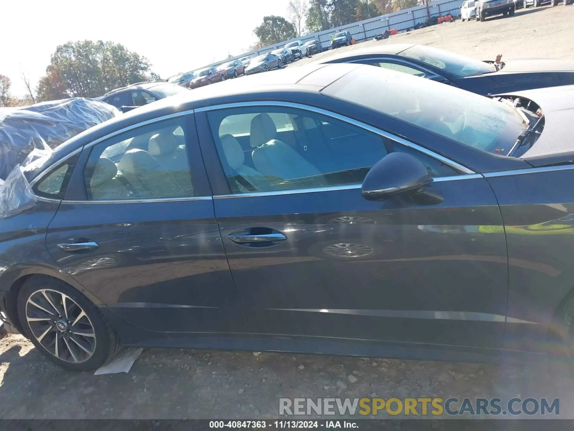 13 Photograph of a damaged car 5NPEH4J23MH106604 HYUNDAI SONATA 2021