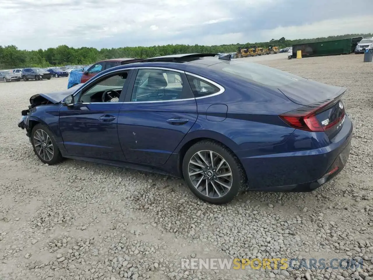 2 Photograph of a damaged car 5NPEH4J23MH109731 HYUNDAI SONATA 2021