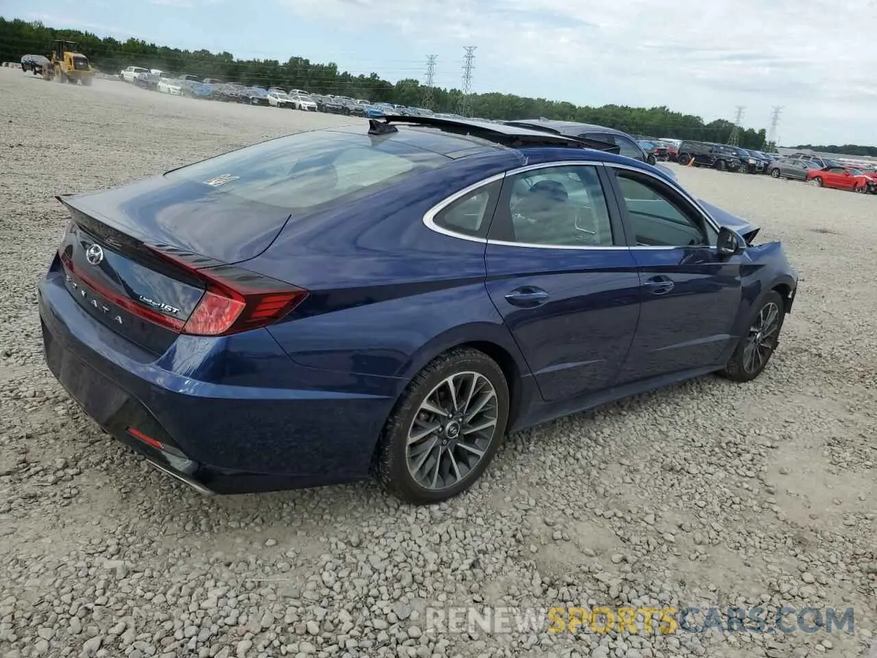 3 Photograph of a damaged car 5NPEH4J23MH109731 HYUNDAI SONATA 2021