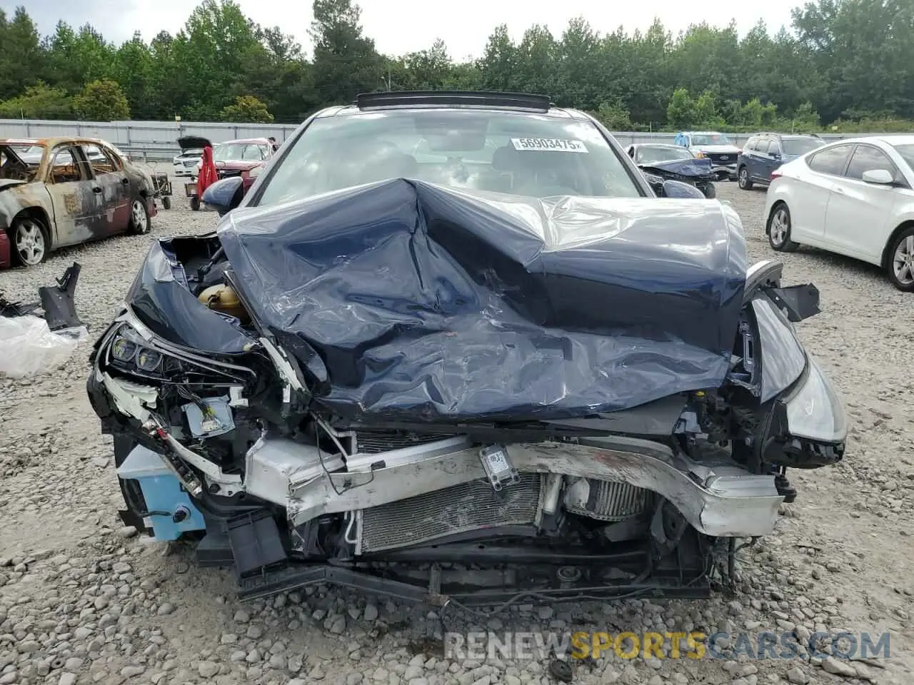 5 Photograph of a damaged car 5NPEH4J23MH109731 HYUNDAI SONATA 2021