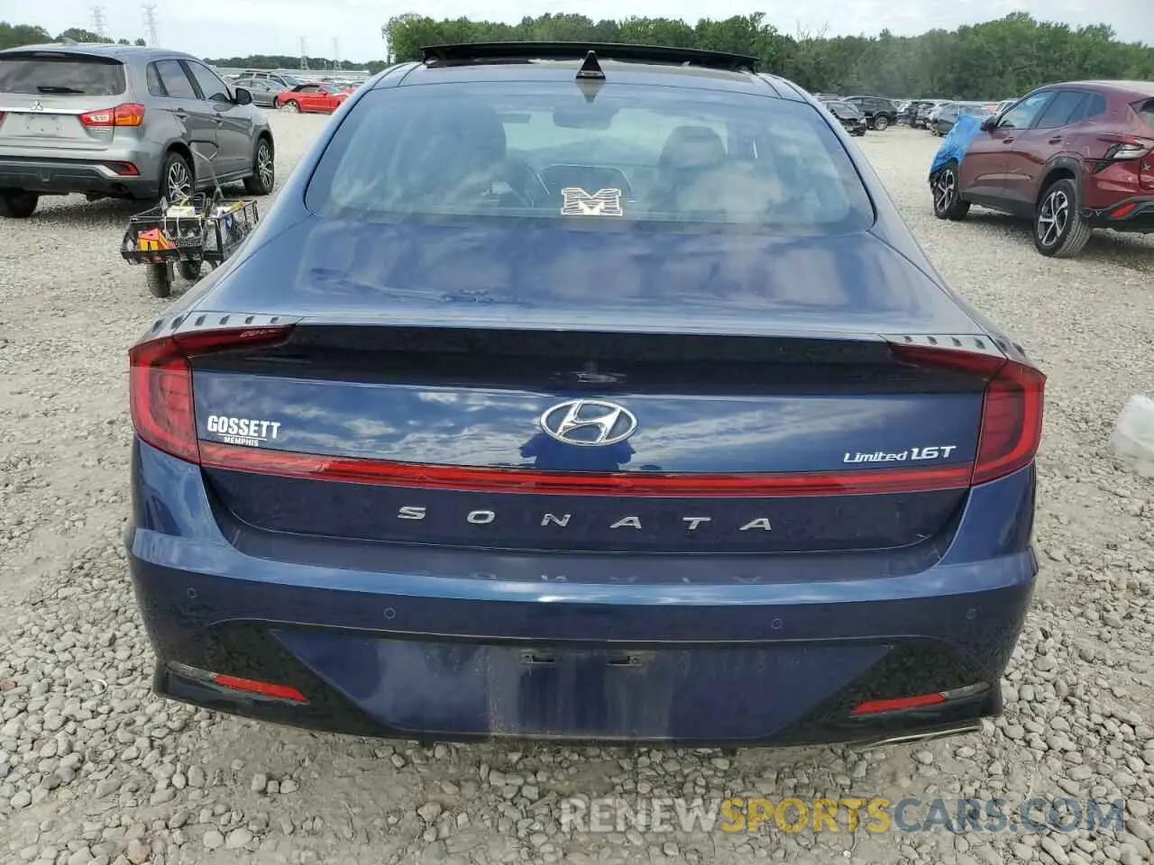 6 Photograph of a damaged car 5NPEH4J23MH109731 HYUNDAI SONATA 2021