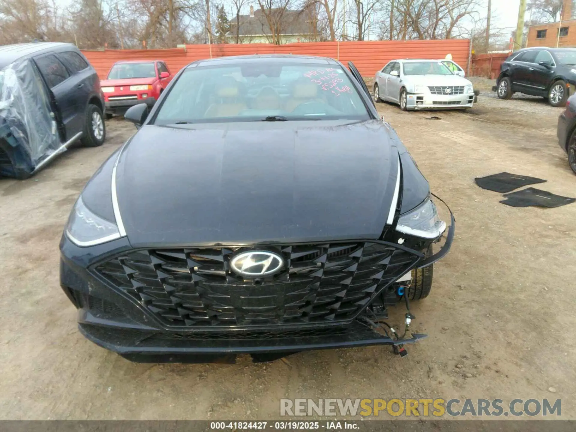 12 Photograph of a damaged car 5NPEH4J24MH085293 HYUNDAI SONATA 2021