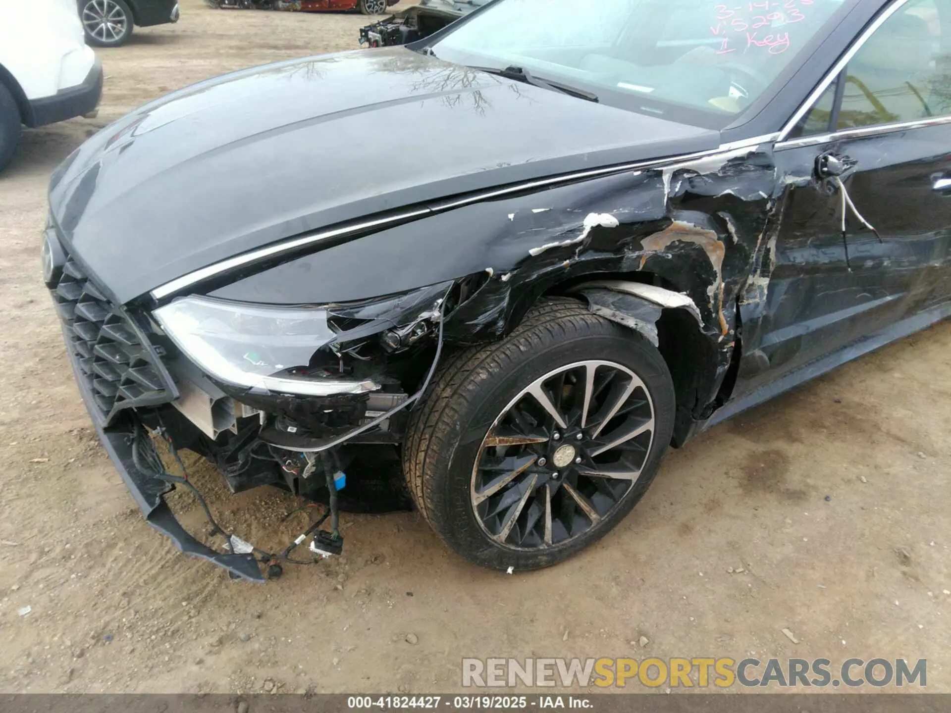 6 Photograph of a damaged car 5NPEH4J24MH085293 HYUNDAI SONATA 2021