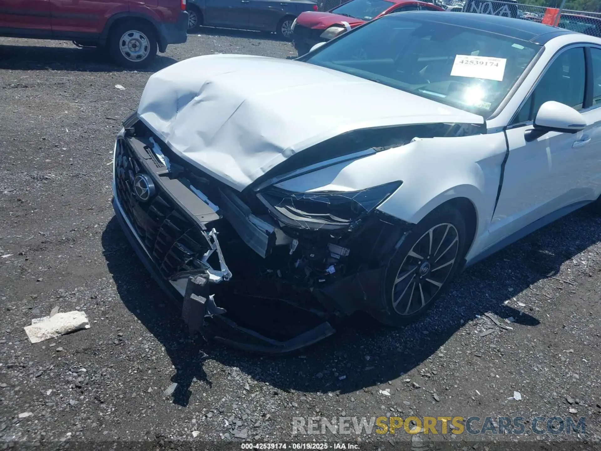 6 Photograph of a damaged car 5NPEH4J25MH072732 HYUNDAI SONATA 2021