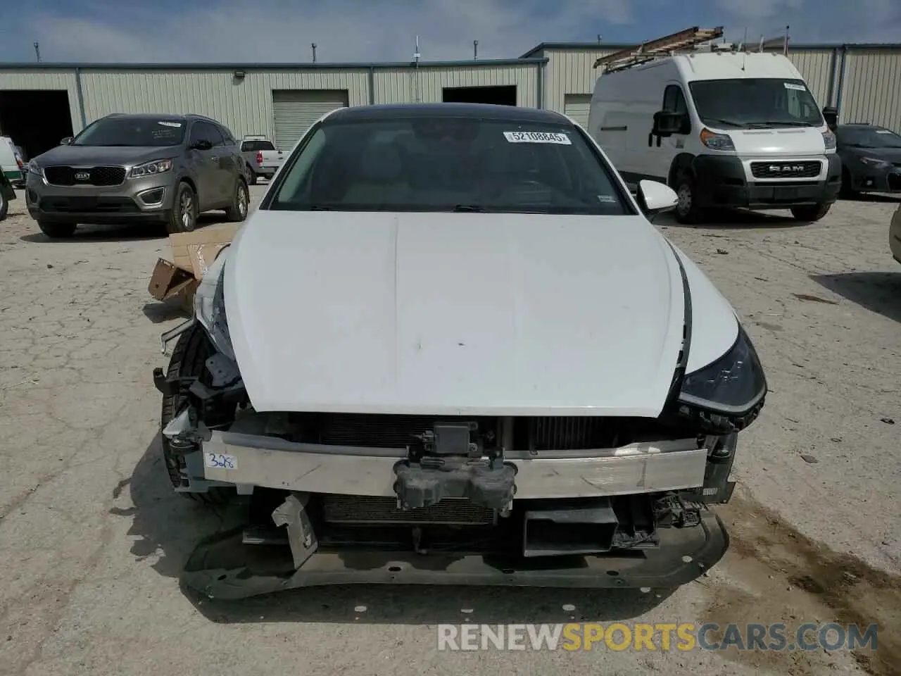 5 Photograph of a damaged car 5NPEH4J26MH078782 HYUNDAI SONATA 2021