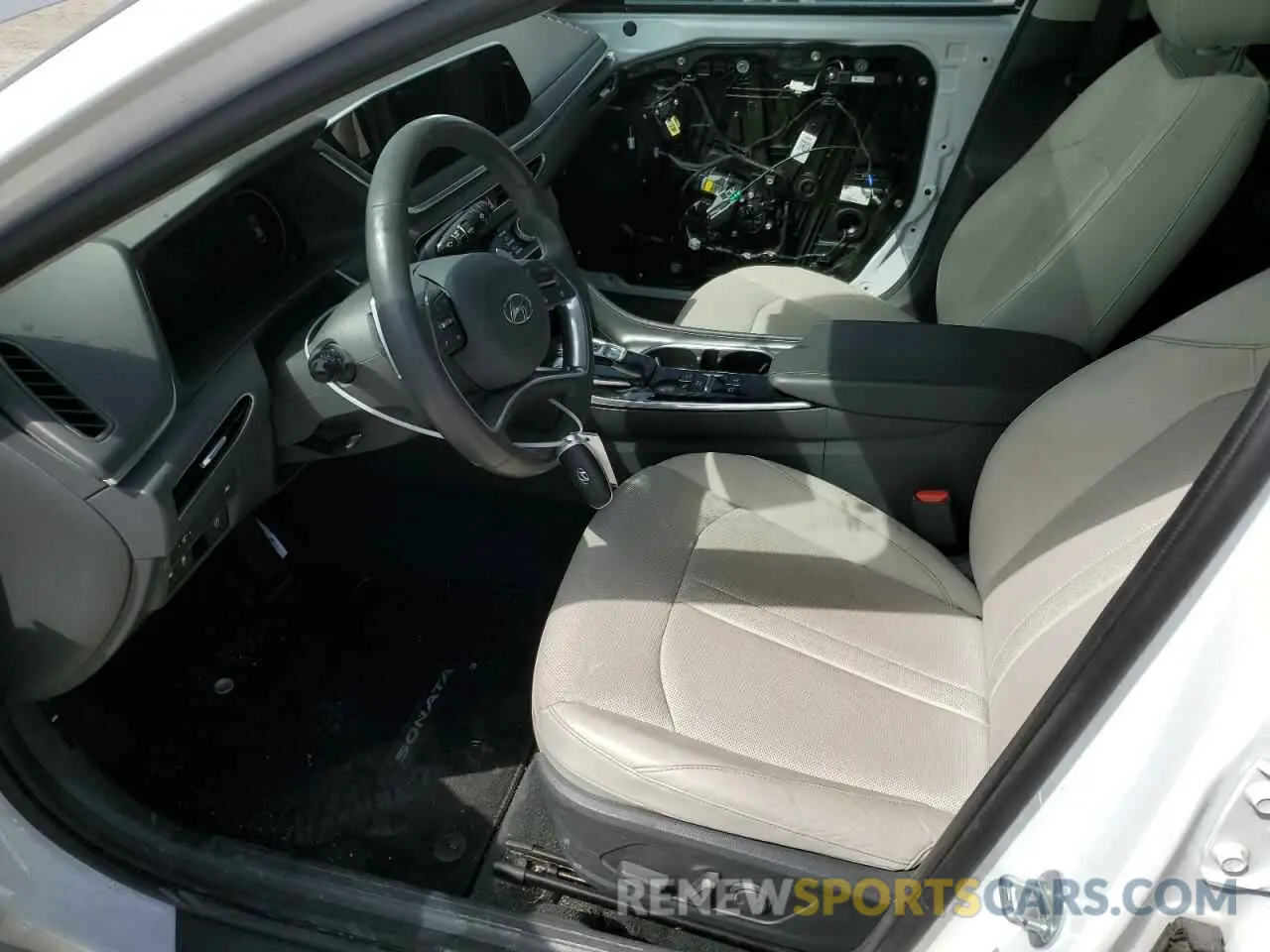 7 Photograph of a damaged car 5NPEH4J26MH078782 HYUNDAI SONATA 2021