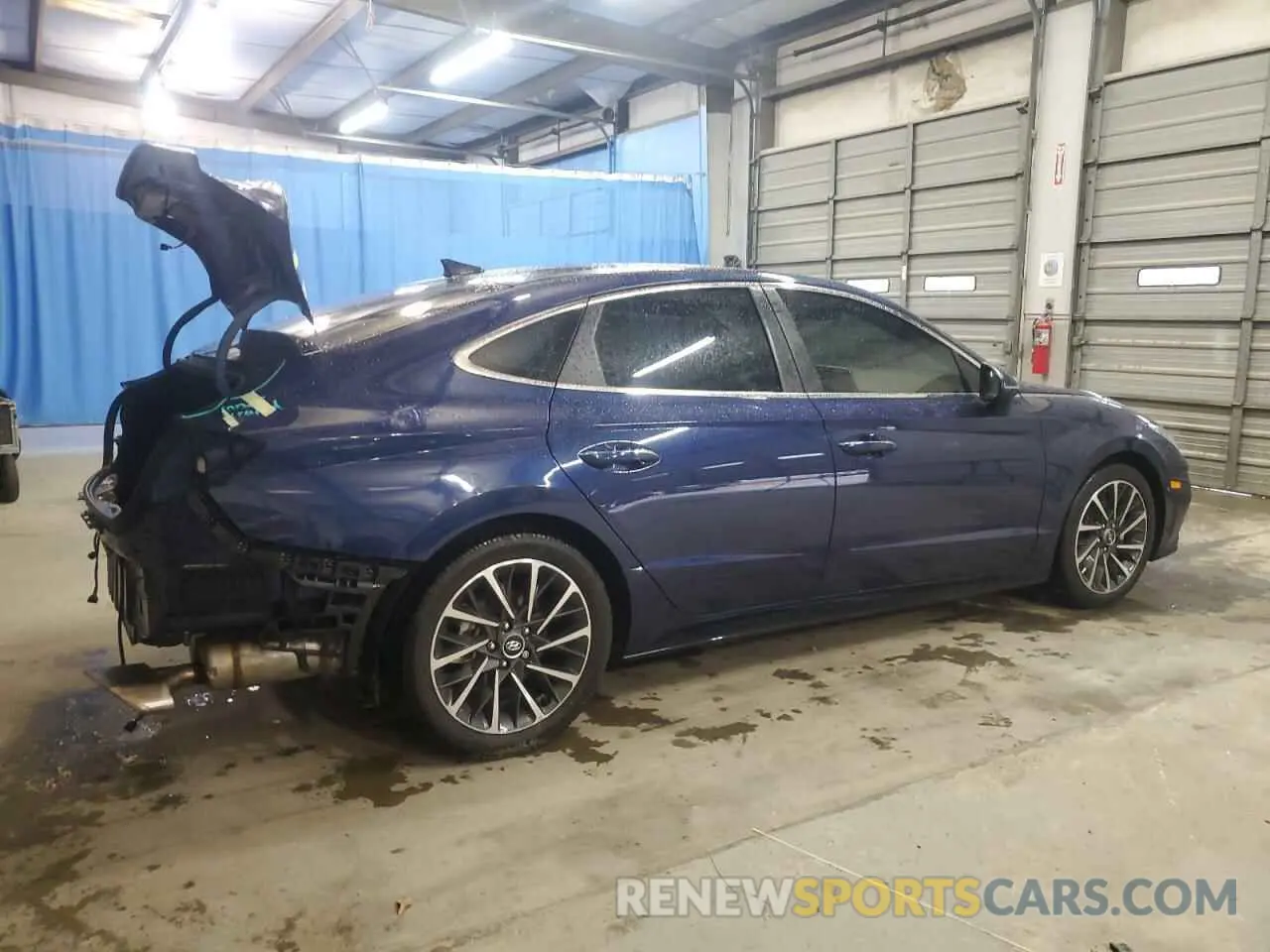 3 Photograph of a damaged car 5NPEH4J26MH102319 HYUNDAI SONATA 2021