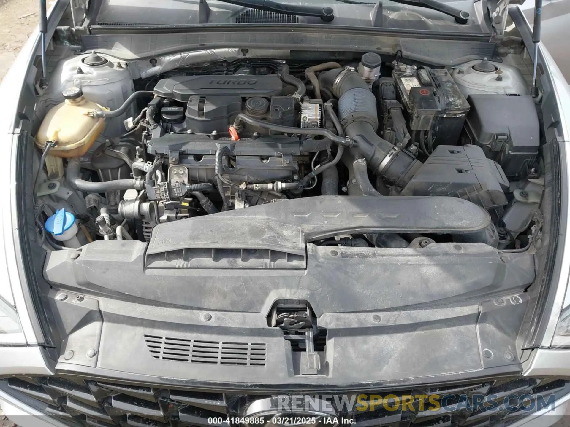 10 Photograph of a damaged car 5NPEH4J26MH123073 HYUNDAI SONATA 2021