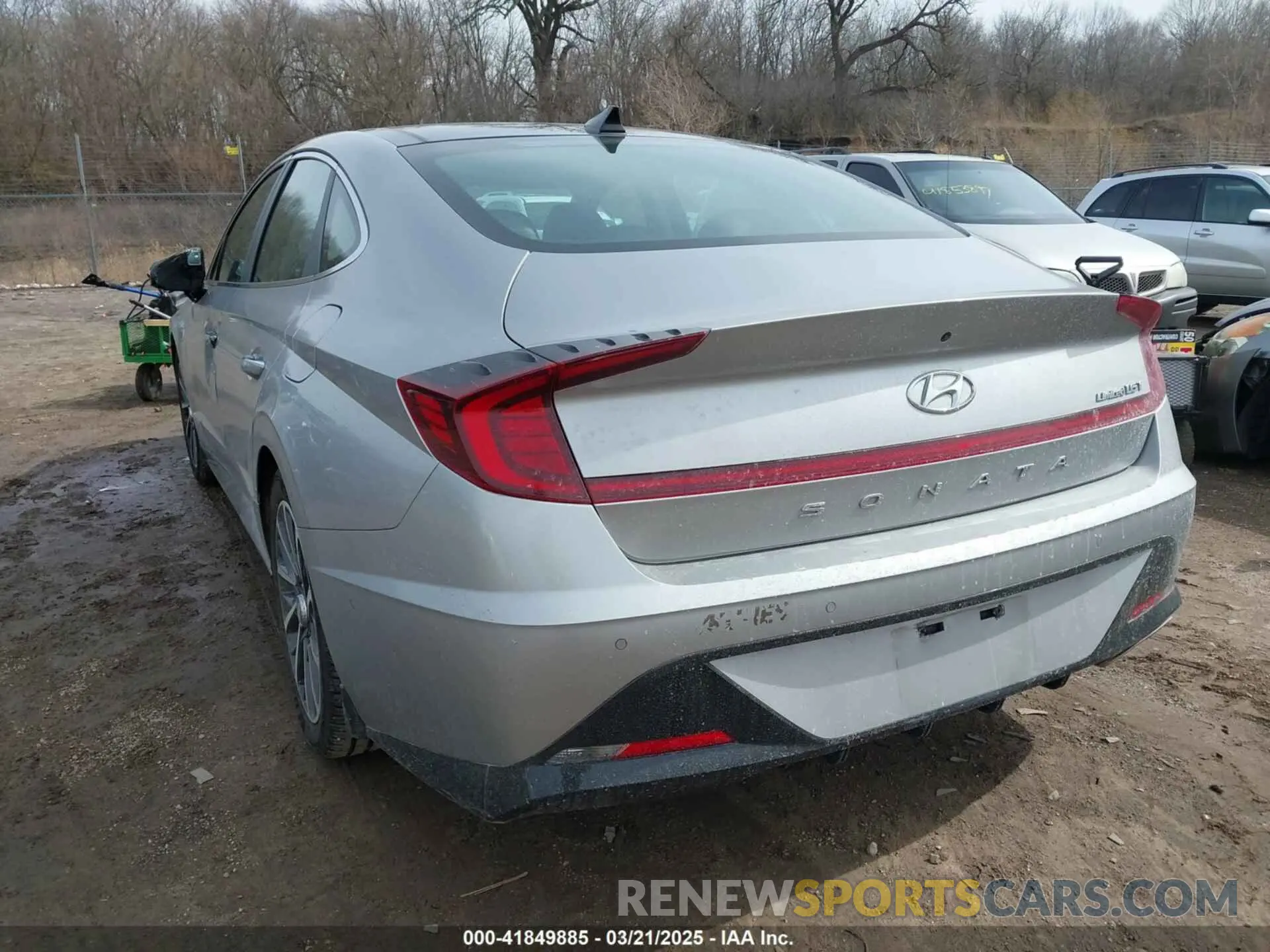 3 Photograph of a damaged car 5NPEH4J26MH123073 HYUNDAI SONATA 2021