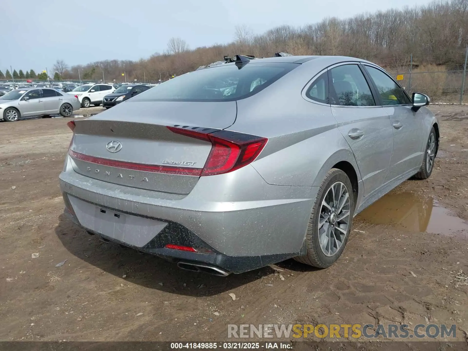 4 Photograph of a damaged car 5NPEH4J26MH123073 HYUNDAI SONATA 2021