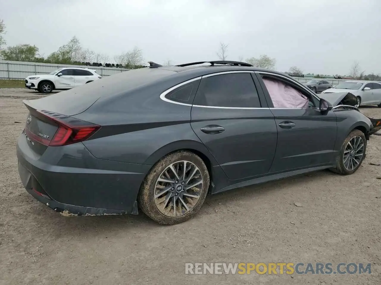 3 Photograph of a damaged car 5NPEH4J26MH130332 HYUNDAI SONATA 2021