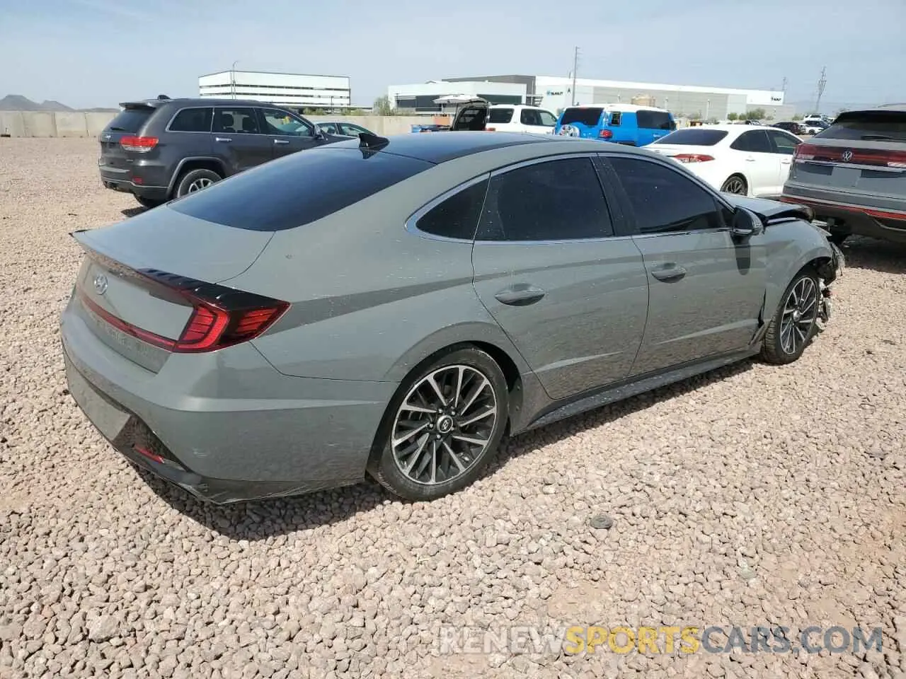 3 Photograph of a damaged car 5NPEH4J27MH067760 HYUNDAI SONATA 2021