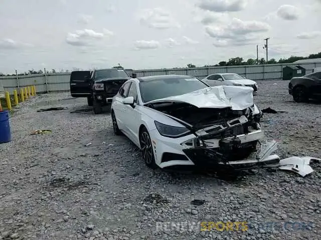 13 Photograph of a damaged car 5NPEH4J27MH076197 HYUNDAI SONATA 2021