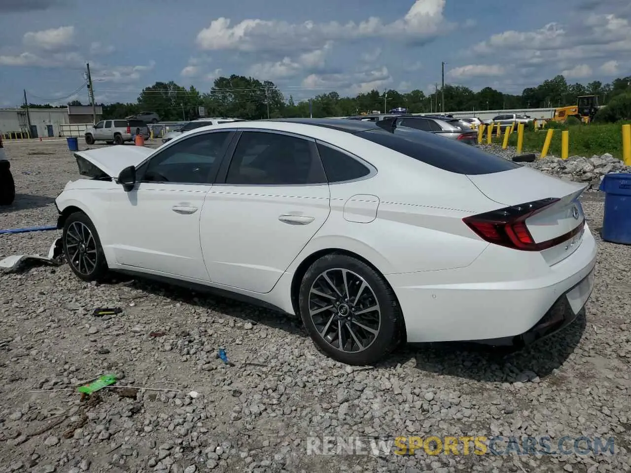 2 Photograph of a damaged car 5NPEH4J27MH076197 HYUNDAI SONATA 2021