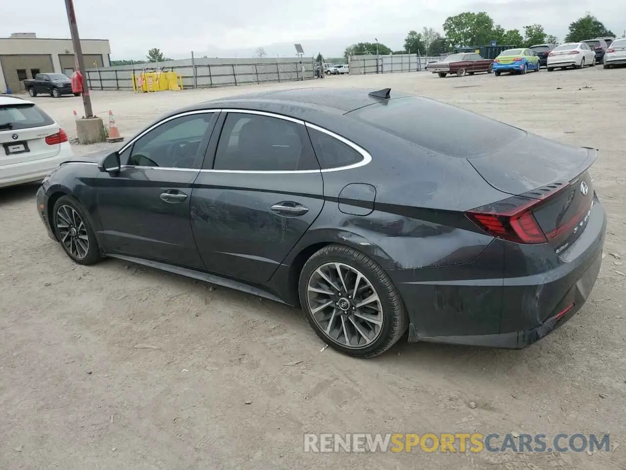2 Photograph of a damaged car 5NPEH4J27MH087295 HYUNDAI SONATA 2021