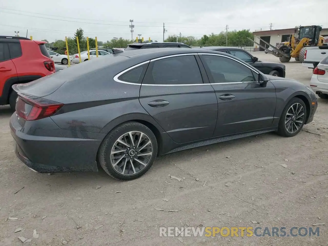 3 Photograph of a damaged car 5NPEH4J27MH087295 HYUNDAI SONATA 2021