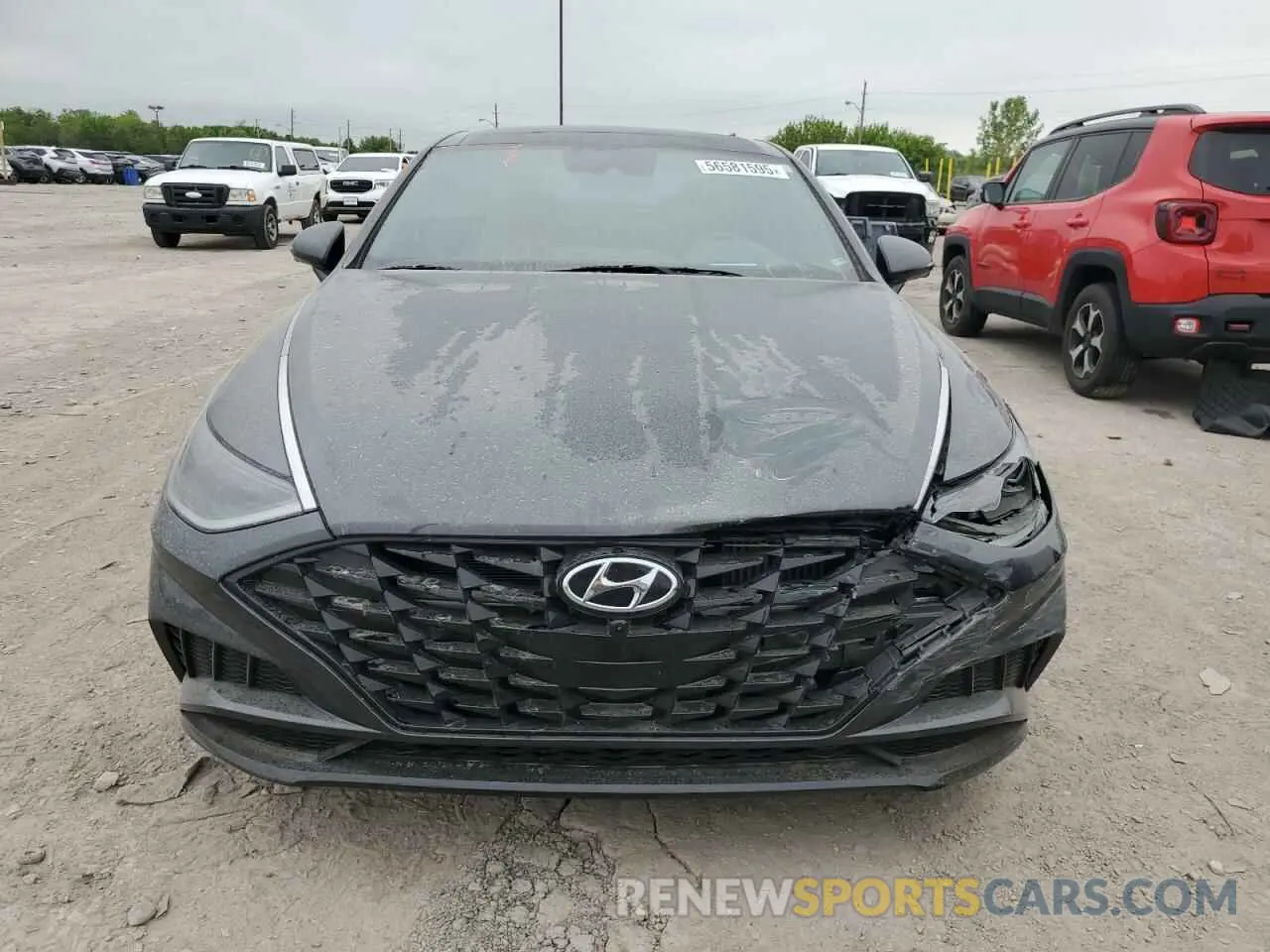 5 Photograph of a damaged car 5NPEH4J27MH087295 HYUNDAI SONATA 2021