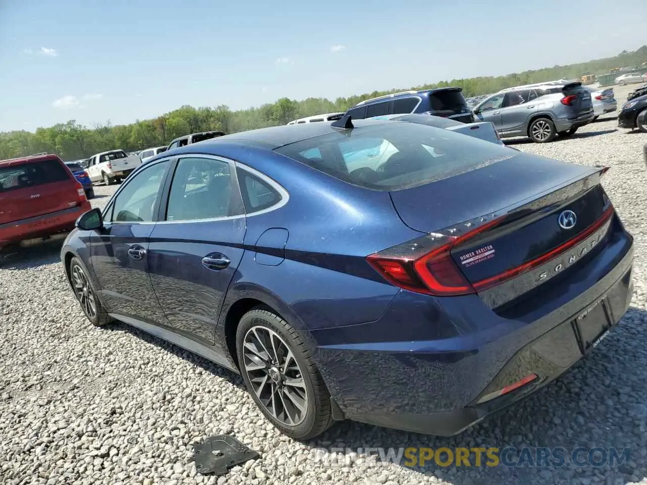 2 Photograph of a damaged car 5NPEH4J28MH088889 HYUNDAI SONATA 2021