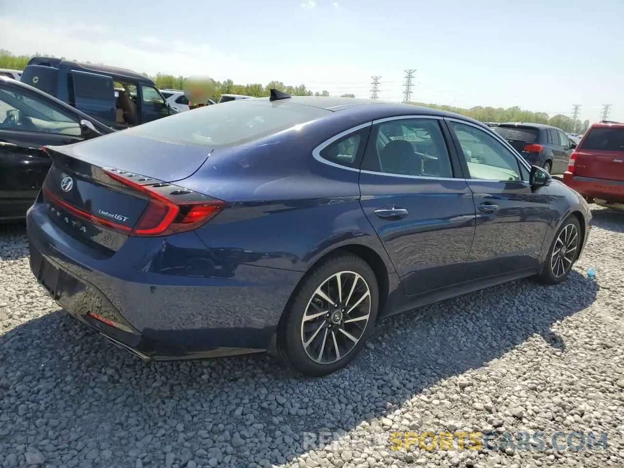 3 Photograph of a damaged car 5NPEH4J28MH088889 HYUNDAI SONATA 2021
