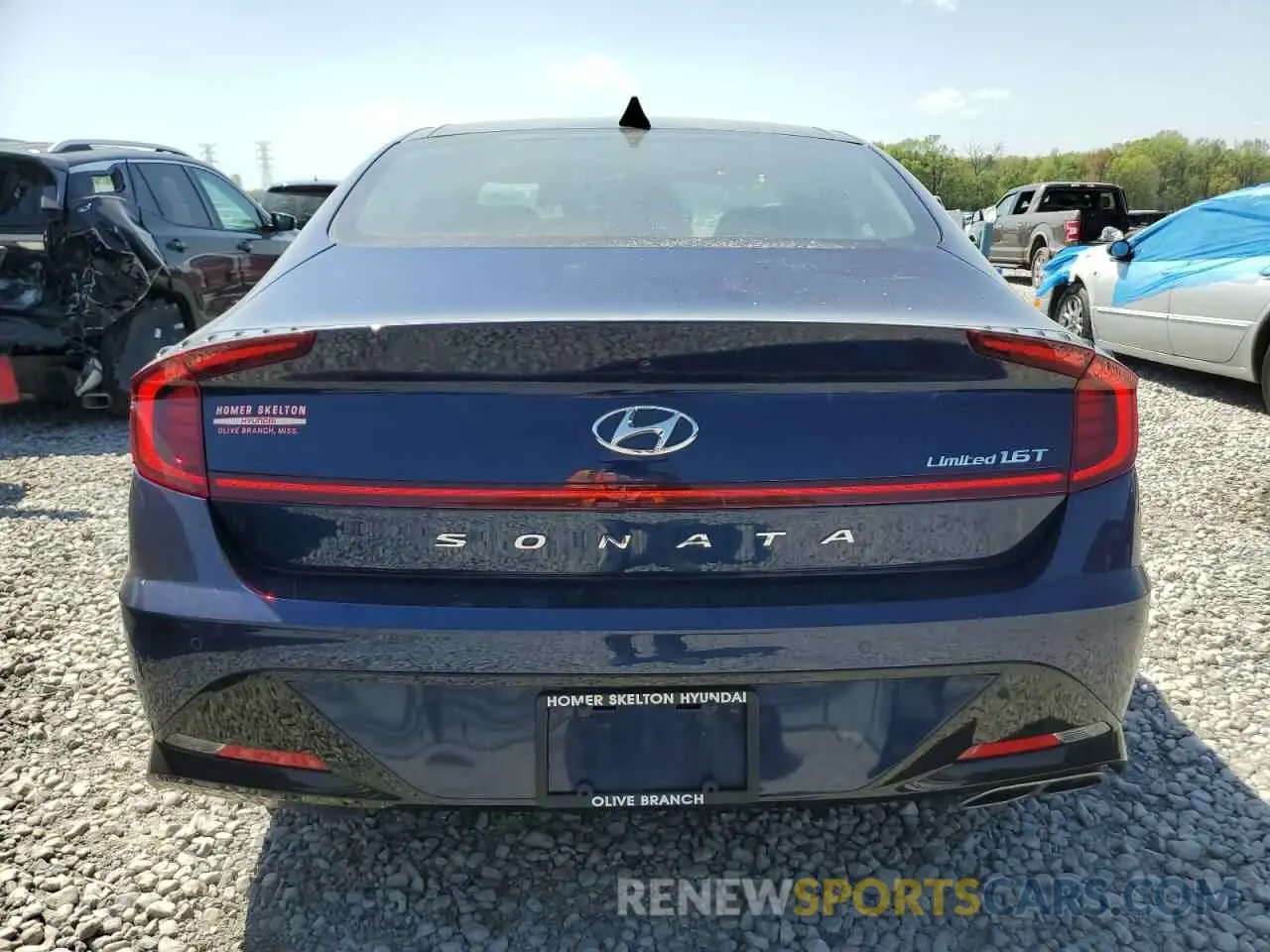 6 Photograph of a damaged car 5NPEH4J28MH088889 HYUNDAI SONATA 2021