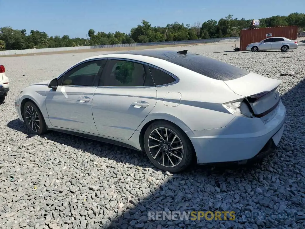 2 Photograph of a damaged car 5NPEH4J29MH072166 HYUNDAI SONATA 2021