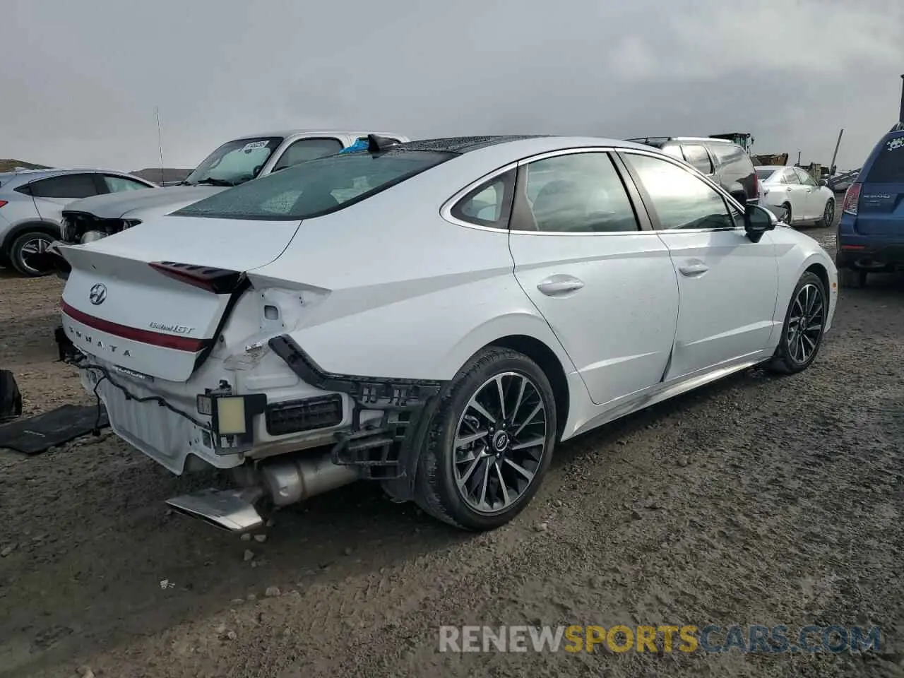 3 Photograph of a damaged car 5NPEH4J29MH082129 HYUNDAI SONATA 2021