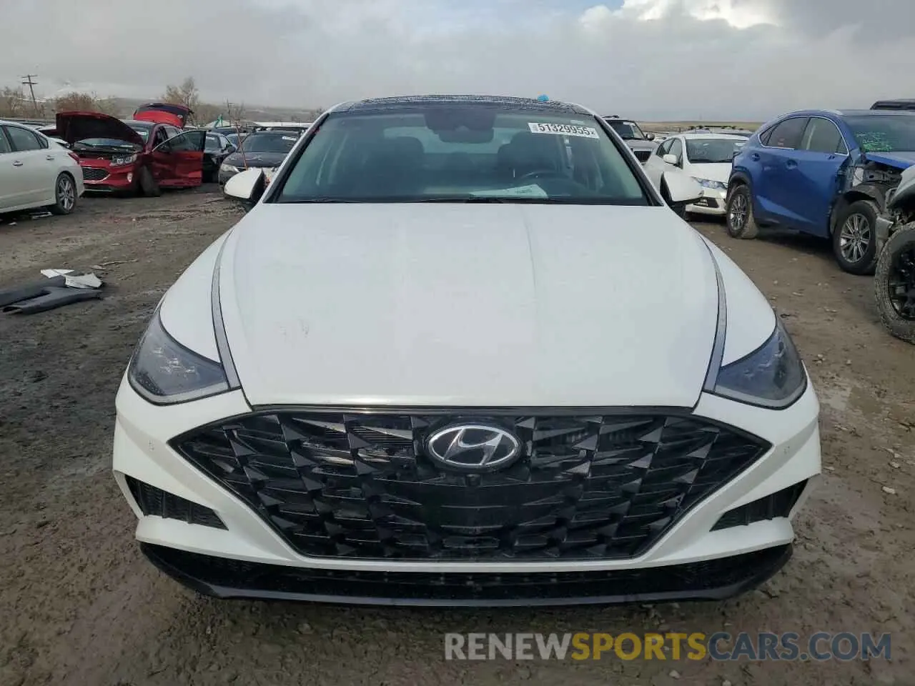5 Photograph of a damaged car 5NPEH4J29MH082129 HYUNDAI SONATA 2021