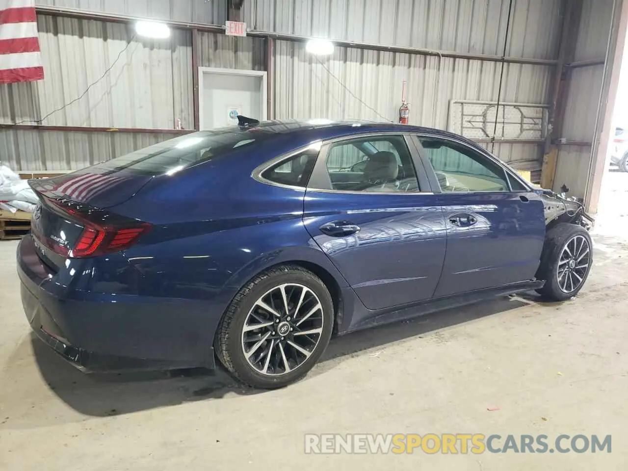 3 Photograph of a damaged car 5NPEH4J2XMH087193 HYUNDAI SONATA 2021
