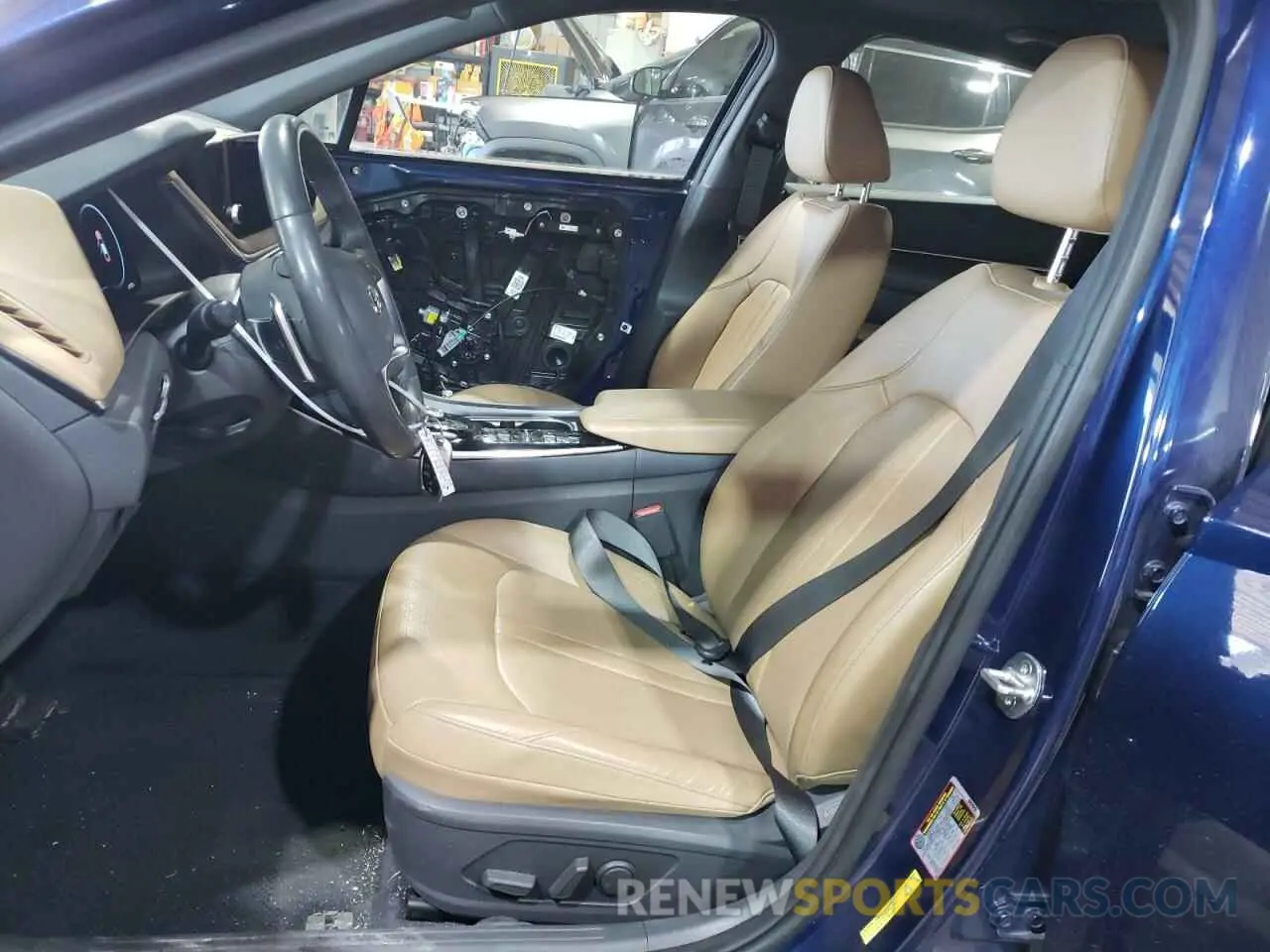 7 Photograph of a damaged car 5NPEH4J2XMH087193 HYUNDAI SONATA 2021