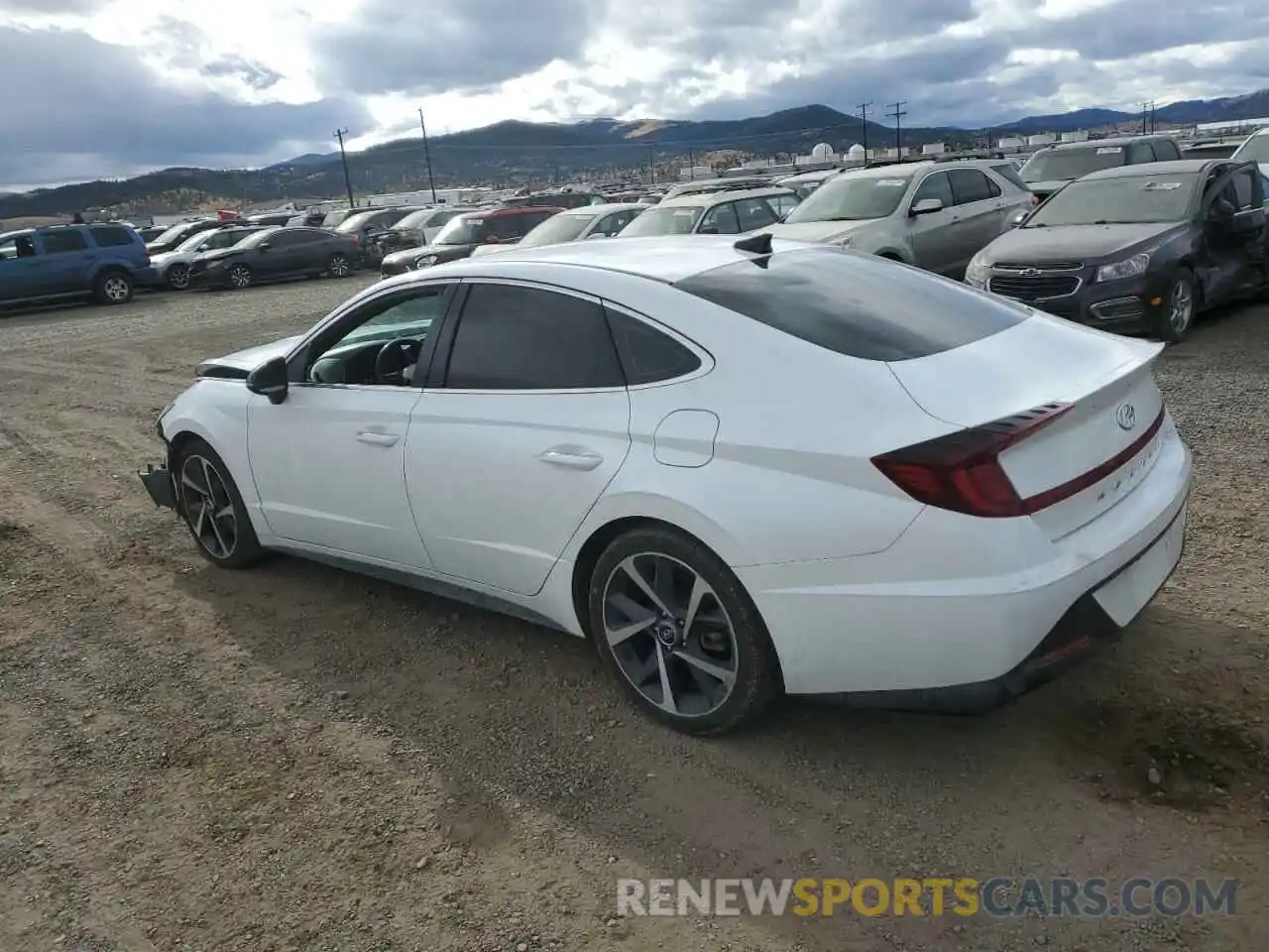 2 Photograph of a damaged car 5NPEJ4J20MH062761 HYUNDAI SONATA 2021