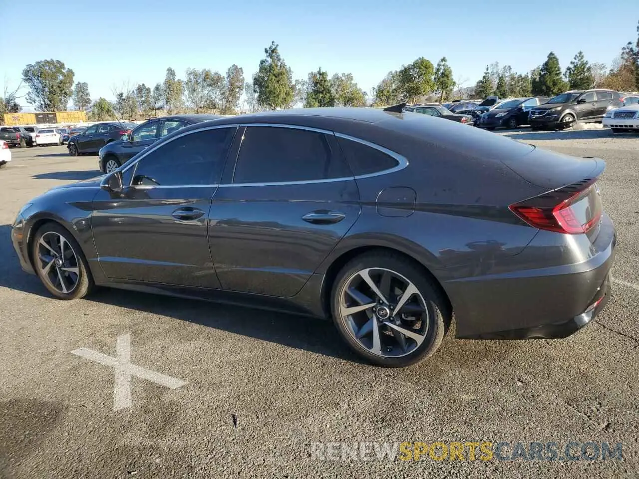 2 Photograph of a damaged car 5NPEJ4J20MH064459 HYUNDAI SONATA 2021