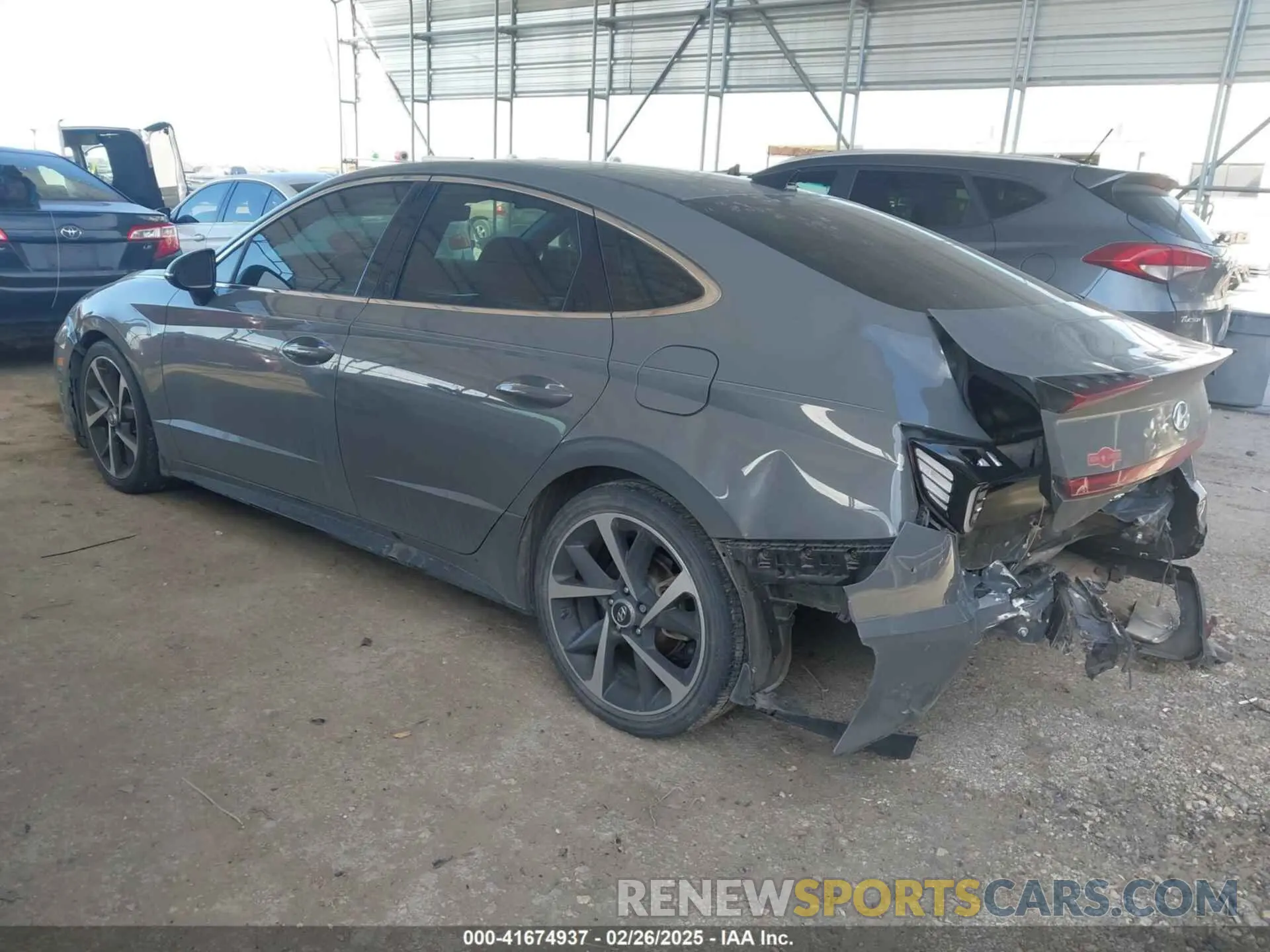 3 Photograph of a damaged car 5NPEJ4J20MH077891 HYUNDAI SONATA 2021