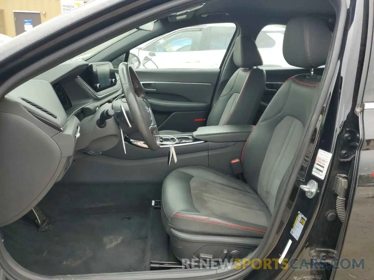 7 Photograph of a damaged car 5NPEJ4J20MH107391 HYUNDAI SONATA 2021