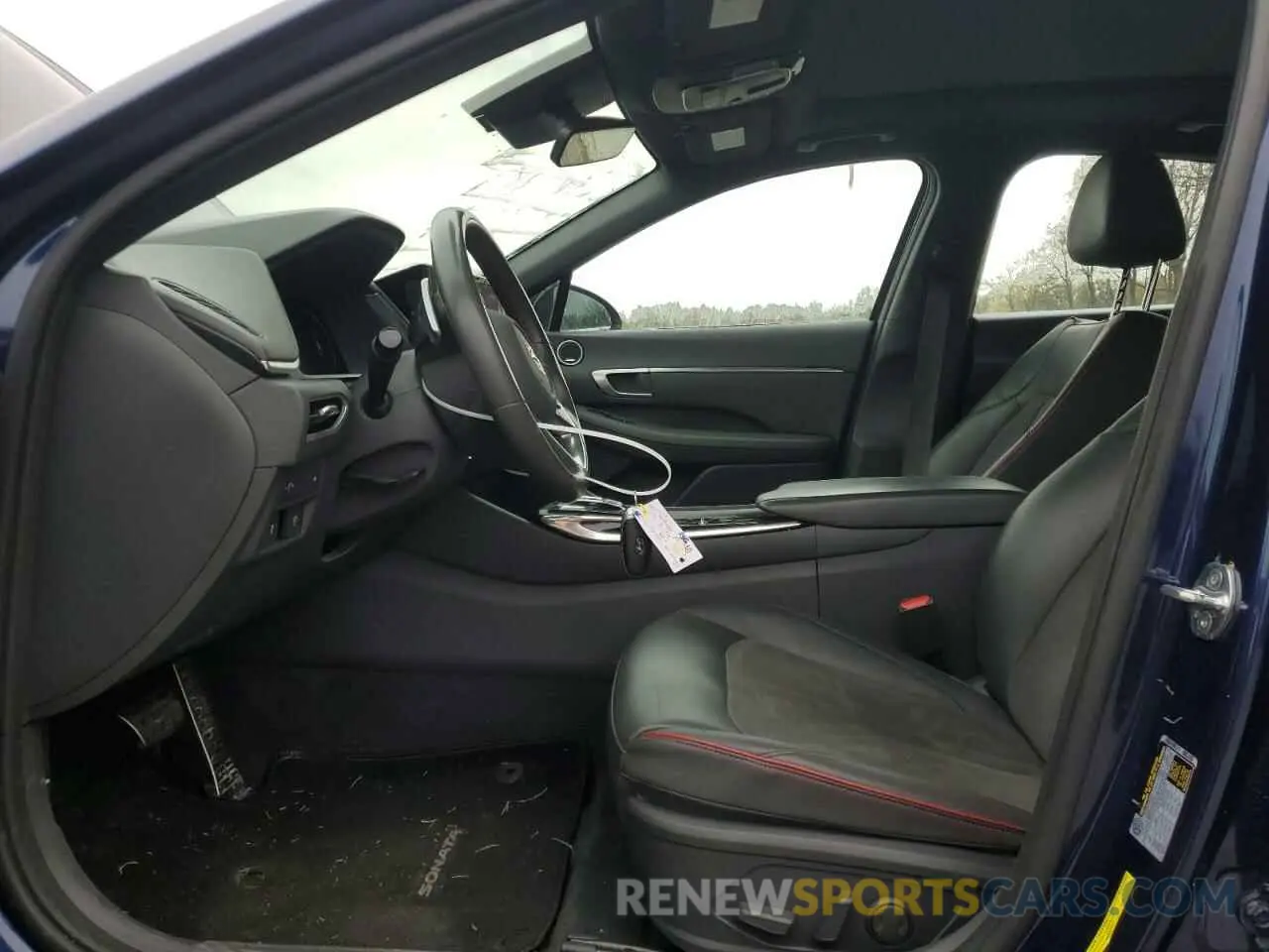 7 Photograph of a damaged car 5NPEJ4J20MH110100 HYUNDAI SONATA 2021