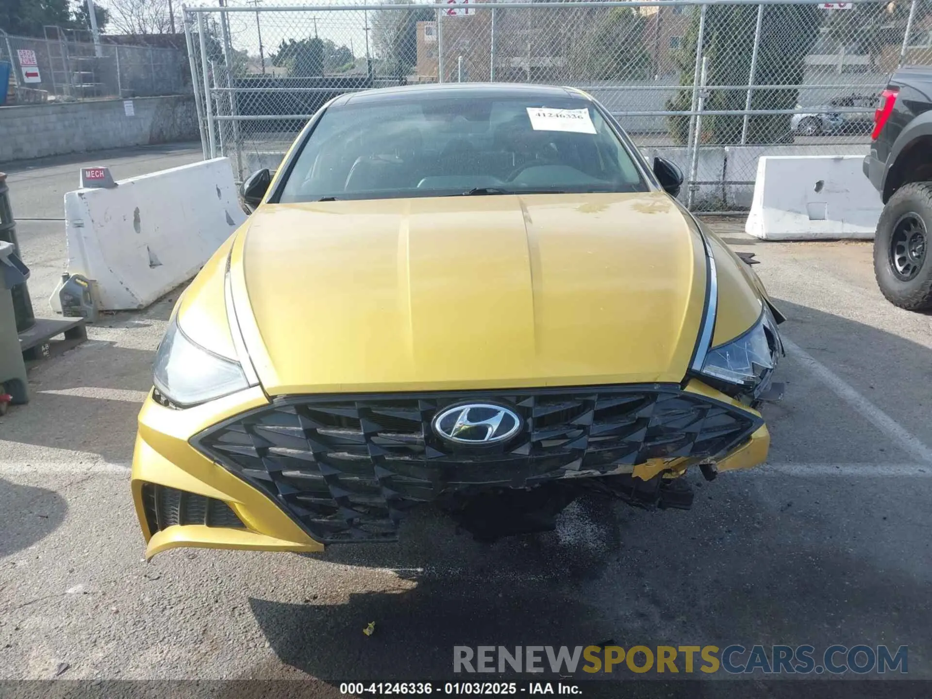 11 Photograph of a damaged car 5NPEJ4J21MH074465 HYUNDAI SONATA 2021