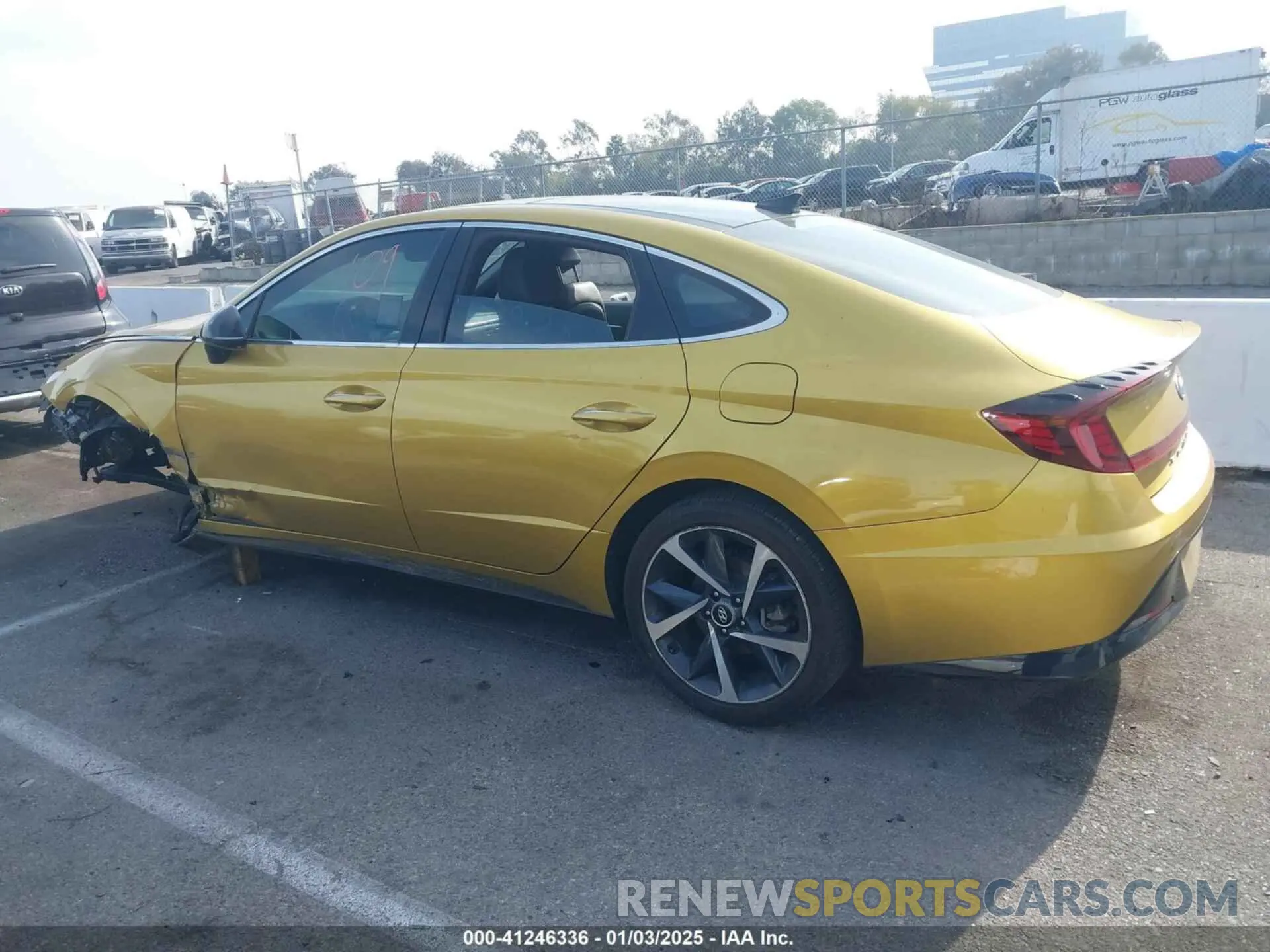 13 Photograph of a damaged car 5NPEJ4J21MH074465 HYUNDAI SONATA 2021