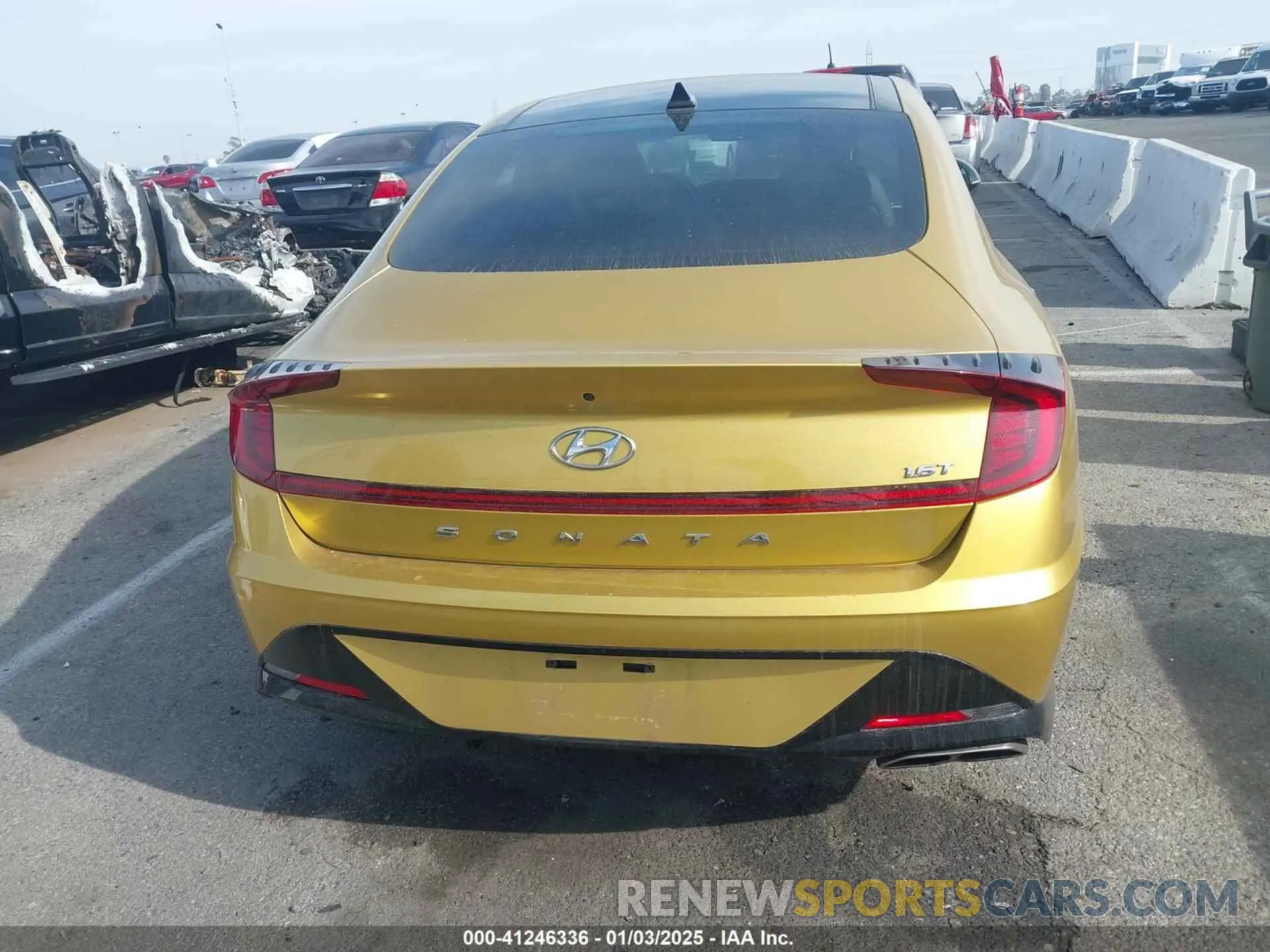 15 Photograph of a damaged car 5NPEJ4J21MH074465 HYUNDAI SONATA 2021